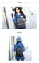 Backpacks women fashion 100% genuine leather casual travel knapsack laptop pocket schoolbag