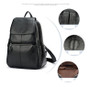 Backpacks women fashion 100% genuine leather casual travel knapsack laptop pocket schoolbag