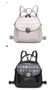 Backpack women girl stone pattern 100% natural leather pretty schoolbags casual travel charm knapsack satchel