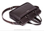 Briefcase men shoulder messenger genuine leather business 15.6' laptop computer handbag