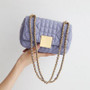 Handbag women genuine leather bag sheepskin mini messenger famous brand designer chain shoulder
