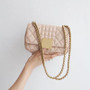 Handbag women genuine leather bag sheepskin mini messenger famous brand designer chain shoulder