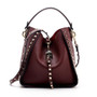 Handbag female famous brand genuine leather bag purse luxury tote designer crossbody