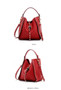 Handbag female famous brand genuine leather bag purse luxury tote designer crossbody