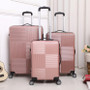 Luggage unisex travel rolling sipnner wheel abs+pc suitcase on wheels fashion cabin carry-on trolley box 20/28 inch