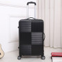 Luggage unisex travel rolling sipnner wheel abs+pc suitcase on wheels fashion cabin carry-on trolley box 20/28 inch