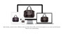 Handbags women genuine leather tote fashion serpentine prints boston large shoulder