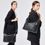 Handbag women hobo genuine soft leather tote shoulder purses