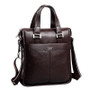 Handbag male shoulder bag genuine leather cowhide casual messenger