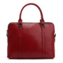 Briefcase women 100% genuine leather 14 inch laptop handbags office shoulder messenger