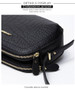 Handbag female shoulder crossbody crocodile pattern genuine leather messenger small tote bags 2 color