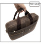 Briefcase men's bag leather laptop office genuine computer business handbag