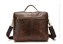 Handbag men genuine leather messenger briefcase business shoulder crossbody