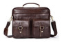 Handbag men genuine leather messenger briefcase business shoulder crossbody