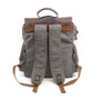 Backpacks men casual canvas vintage school bags young large capacity travel leather laptop