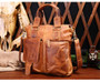 Briefcase men's genuine leather business office laptop bag messenger shoulder crossbody handbags