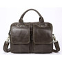 Briefcases men messenger leather laptop document office totes lawyer