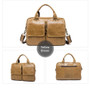 Briefcases men messenger leather laptop document office totes lawyer