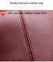 Handbag women tote bag 100% genuine leather luxury fashion crossbody messenger purse business shoulder