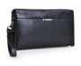 Wallets men vintage business hand bag clutch bags long genuine leather luxury brand with wristlet