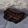 Briefcase men oil waxy leather antique design business laptop document case fashion attache messenger bag tote portfolio