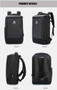 Backpack men's multifunction laptop 17 large capacity waterproof usb charge travel