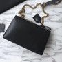 Handbags women luxury sunset bag real leather designer purse crossbody flap chain