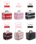 Suitcases women portable professional cosmetic bag large capacity travel makeup box manicure cosmetology case