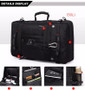 Backpack men designer travel large capacity 50L versatile multifunctional waterproof luggage for 17"" laptop