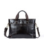 Handbags male messenger shoulder genuine leather crossbody casual totes laptop