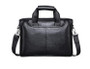 Handbag men's genuine leather shoulder bag brand business laptop briefcase crossbody messenger