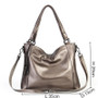 Handbag women large capacity genuine leather office messenger bags tote shoulder