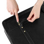 Briefcases women pu leather vintage messenger handbags bags school shoulder for 15.6 inch laptop