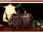 Handbags male real genuine leather designer vintage laptop briefcases office shoulder tote crossbody messenger