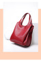 Handbag women famous brand soft shoulder luxury genuine leather big capacity cow casual tote