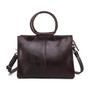 Handbag women bag genuine leather casual tote fashion messenger shoulder top-handle