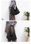 Handbag women's soft real genuine leather shoulder hobo large luxury cowhide totes