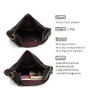 Handbag women's soft real genuine leather shoulder hobo large luxury cowhide totes