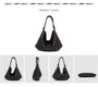 Handbag women's soft real genuine leather shoulder hobo large luxury cowhide totes