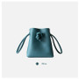 Bags women bucket genuine leather luxury handbags designer drawstring tote purse composite shoulder