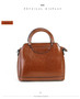 Handbag women's fashion vantage genuine leather luxury famous brands tote shoulder messenger
