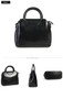 Handbag women's fashion vantage genuine leather luxury famous brands tote shoulder messenger