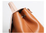 Bags women genuine leather casual handbags messenger doctor shoulder pumpkin sharp design cell phone wallet