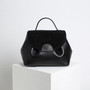 Bags women genuine leather casual handbags messenger doctor shoulder pumpkin sharp design cell phone wallet