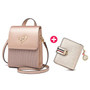 Bag and wallet women set shoulder collocation fashion leather crossbody bundles