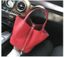 Handbag women tote bag genuine leather soft small luxury design bucket purse with lock