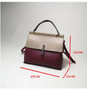 Handbags ladies casual tote 100% genuine leather luxury shoulder designer messenger crossbody fashion purse