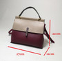 Handbags ladies casual tote 100% genuine leather luxury shoulder designer messenger crossbody fashion purse