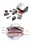 Handbag women luxury bags designer split leather shoulder crossbody fashion