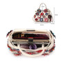 Bag woman flower handbags cow luxury flowers exquisite small leather shoulder diagonal fashion